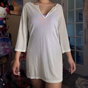 ★White SwimSuit Cover Up ★